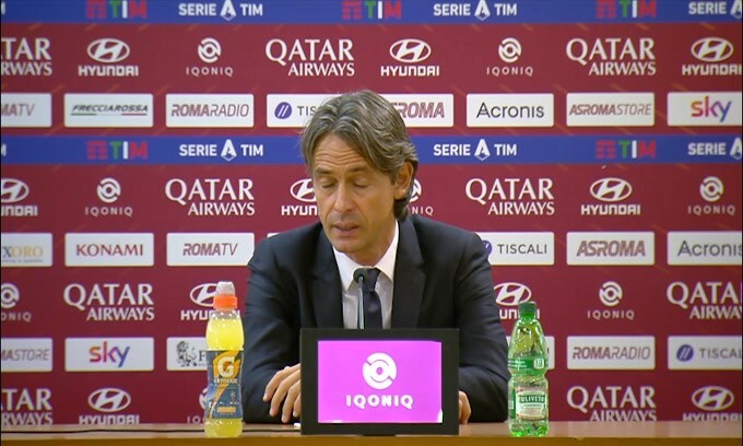 Filippo Inzaghi: "Fino al 70' siamo rimasti in partita"