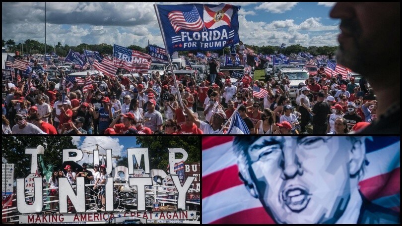 Usa, bagno di folla per Trump: in tanti dimenticano la mascherina