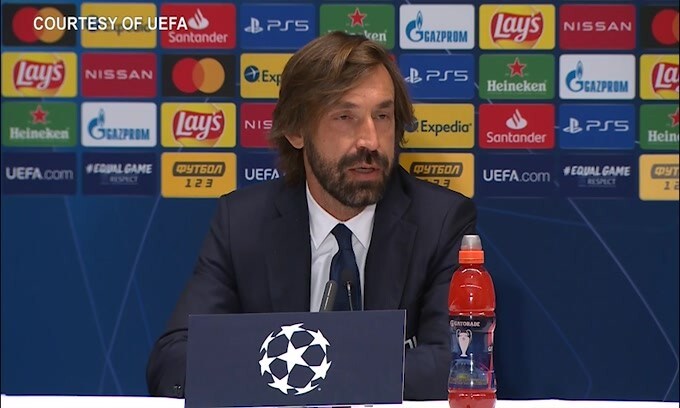 Pirlo: "Tensione Champions? La lascio ai giocatori.."