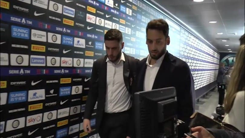 Stop Calhanoglu, a rischio Milan-Roma