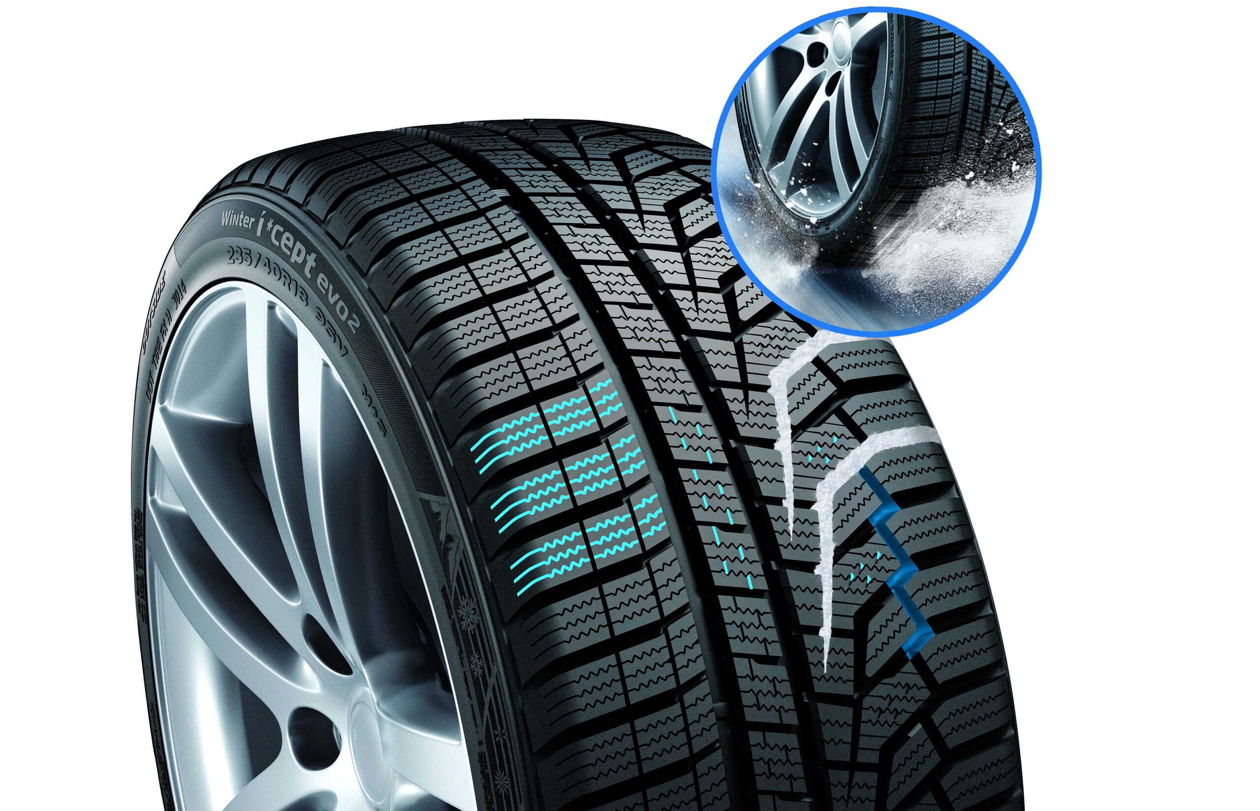 Hankook i*cept evo2 SUV: guida perfetta anche su neve e bagnato