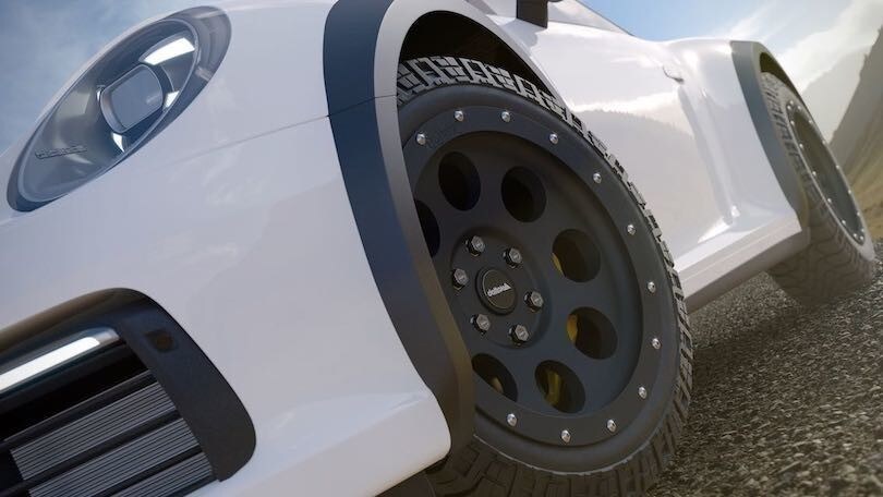 delta4x4, un muletto Porsche 911 Carrera 4S avvistato al Nurburgring