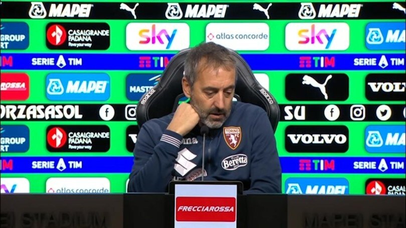 Giampaolo: "Dispiaciuto per la squadra"