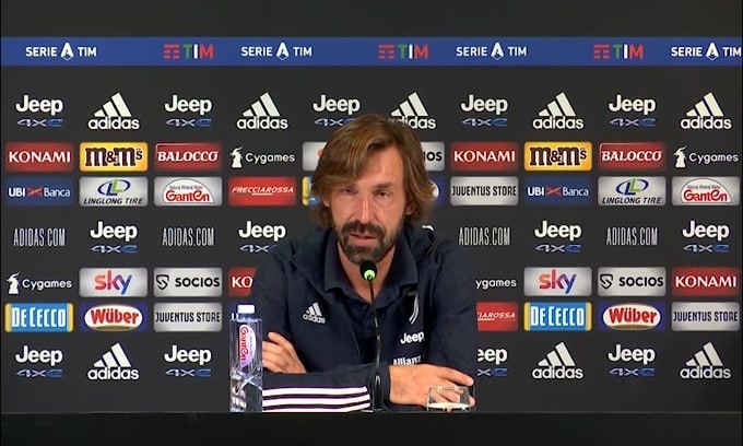 Pirlo: "De Ligt? Sta bene, manca l'ok del medico"