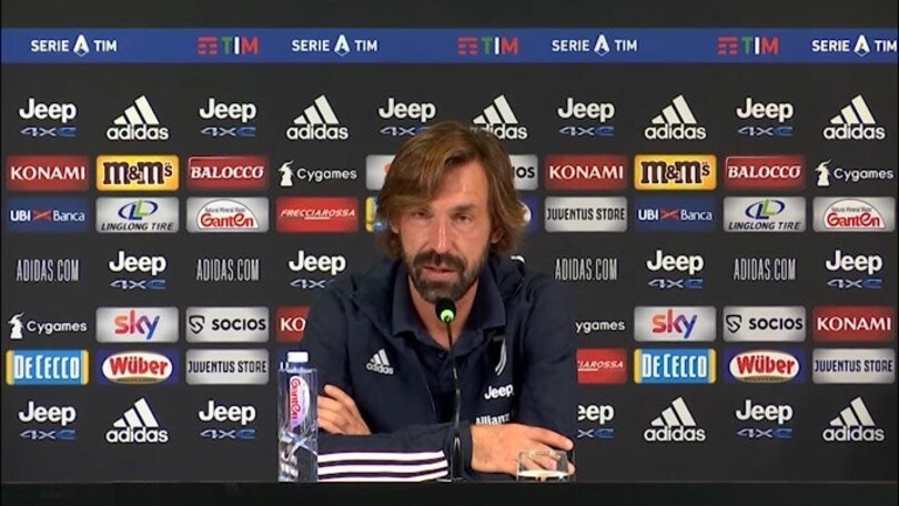 Pirlo: "De Ligt? Sta bene, manca l'ok del medico"