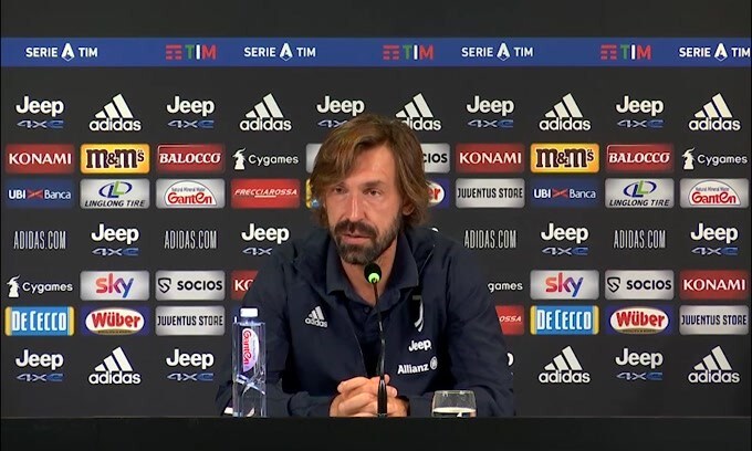 Pirlo scherza: "Domani sta fuori Chiesa"