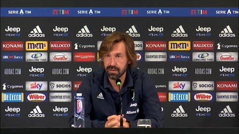 Pirlo scherza: "Domani sta fuori Chiesa"