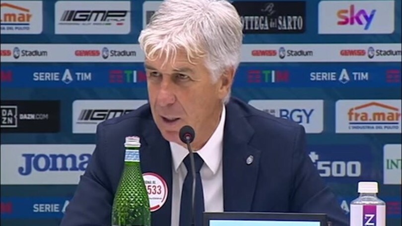 Gasperini sull'arbitro: "Poco recupero"