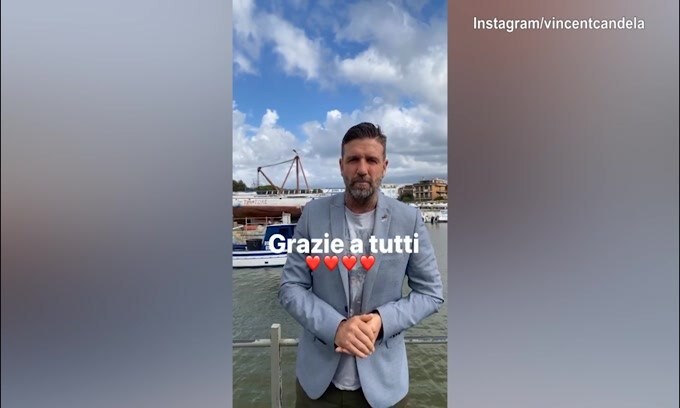 Compleanno di Vincent Candela, messaggio ai fan per ringraziarli
