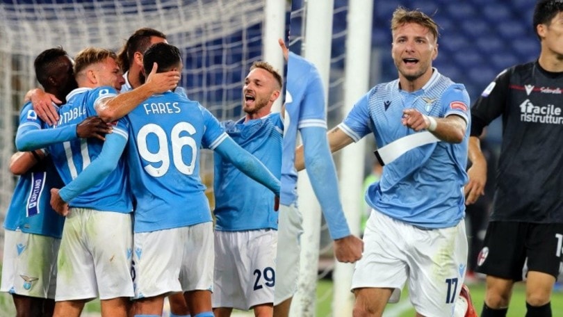 Lazio ok con Luis Alberto e Immobile: bel Bologna, ma va ko