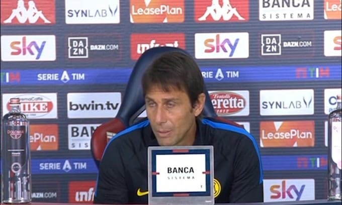Conte: "Hakimi? É stato tutto strano"