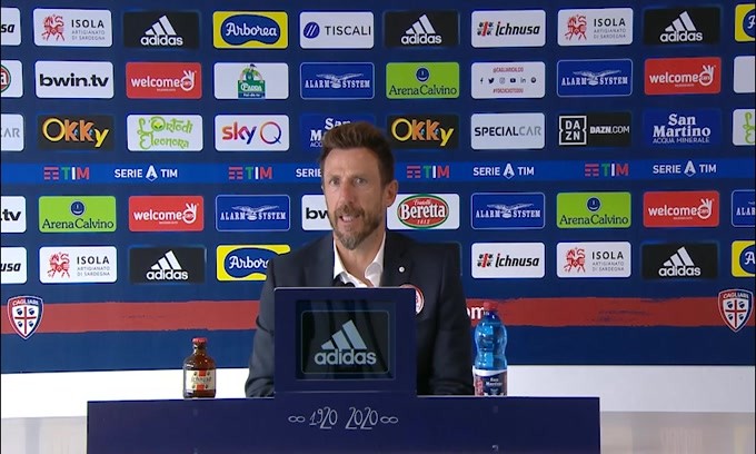 Di Francesco: "Positiva la reazione allo svantaggio"