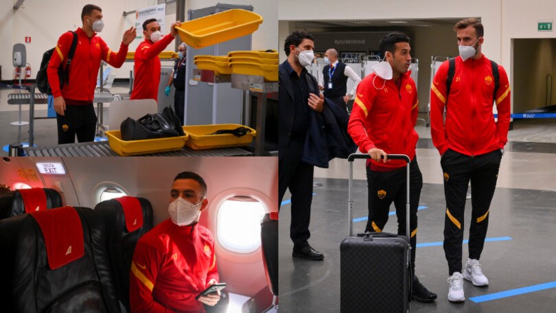 Roma in partenza per Milano. Pedro e Borja Mayoral a colloquio