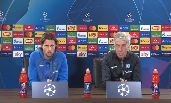 Gasperini: "Dispiace giocare senza tifosi"