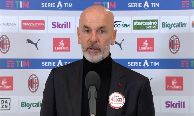 Pioli: "3 volte avanti, ci sono un po' di rimpianti"