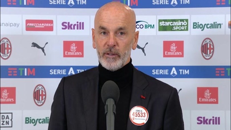 Pioli: "3 volte avanti, ci sono un po' di rimpianti"