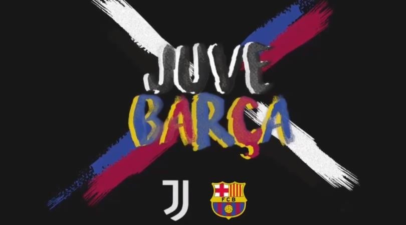 La Juve lancia la sfida al Barça sui social e i catalani rispondono