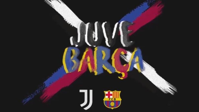 La Juve lancia la sfida al Barça sui social e i catalani rispondono