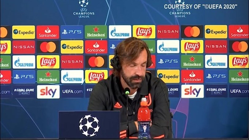 Pirlo: "Situazione difensori? Chiellini e De Ligt no, Bonucci valuteremo"