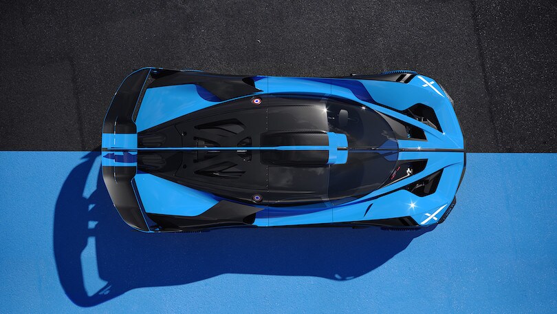 Bugatti Bolide: le immagini
