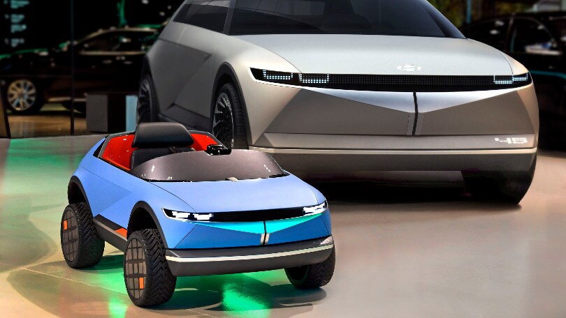 Hyundai presenta la sua nuova auto elettrica per i bambini