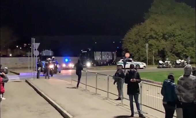 Juventus-Barcellona: arriva il pullman della Juve