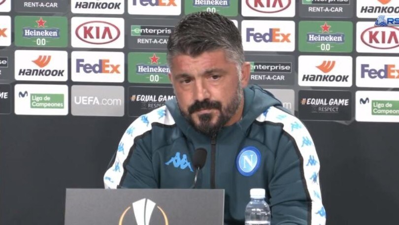 Gattuso: "Voglio un grande Napoli. Con l'Az una mazzata incredibile"