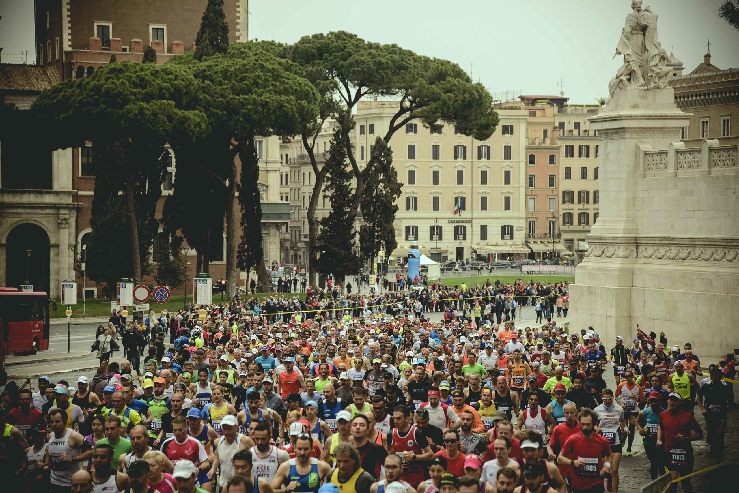 Calendario maratone e Covid19, traffico intenso nell'autunno 2021
