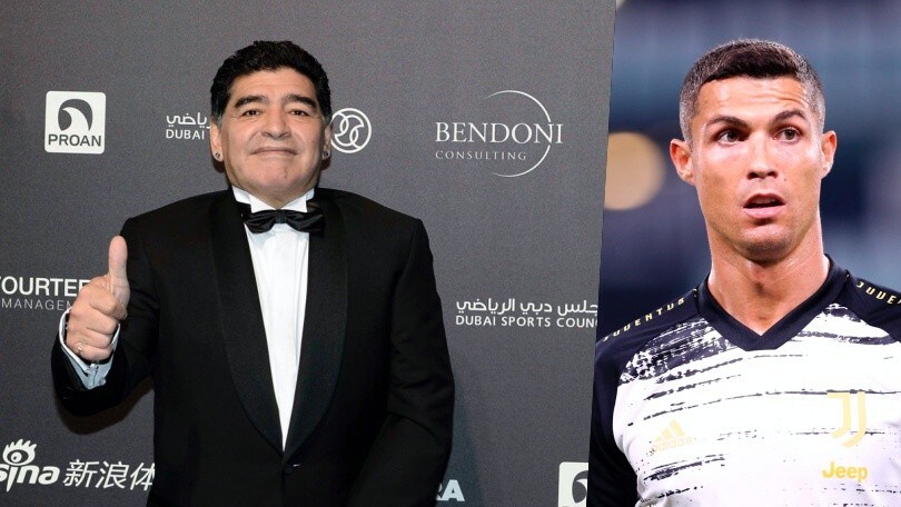 Cristiano Ronaldo omaggia Maradona: "Mi ha fatto sognare"