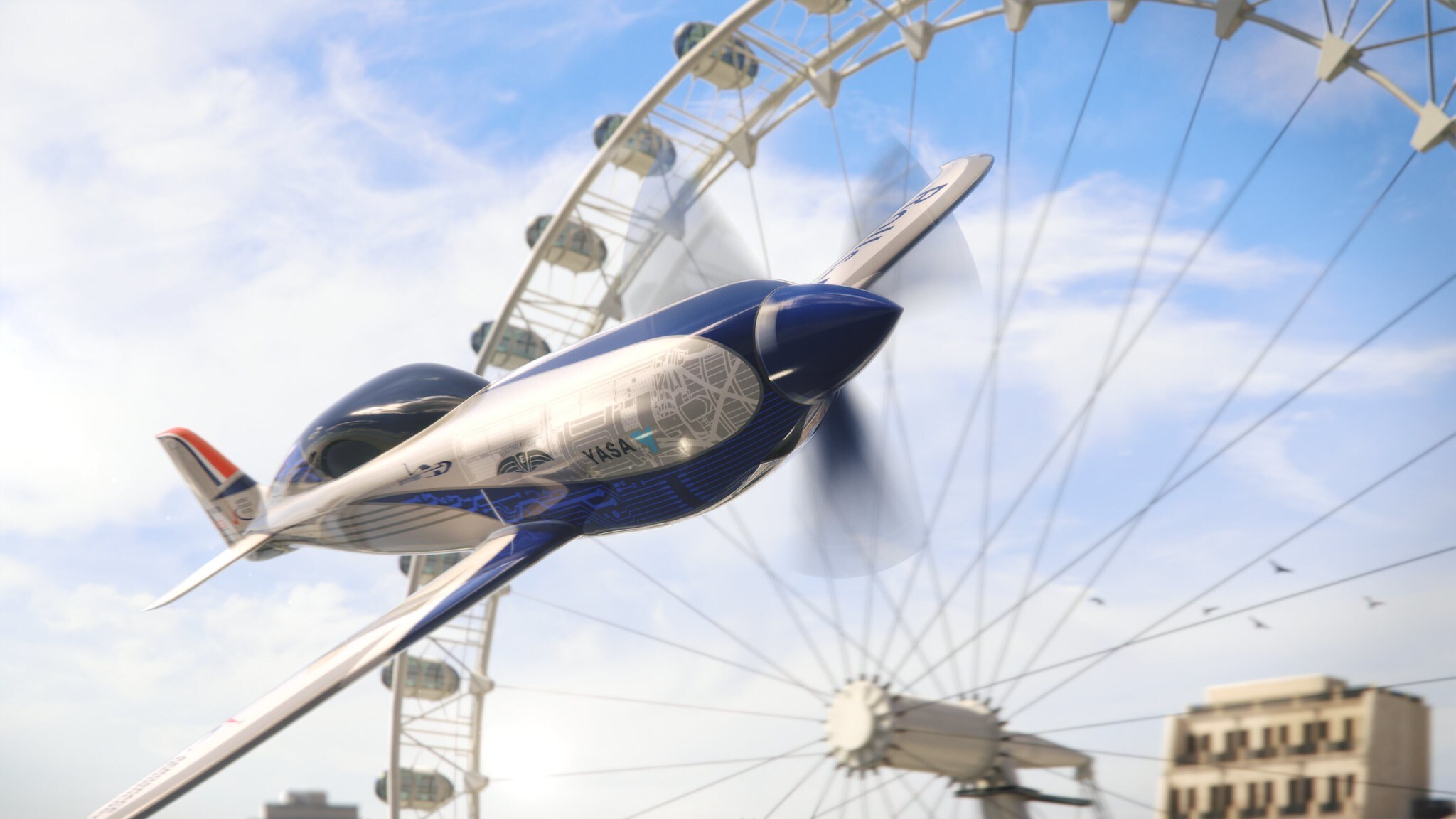 Rolls Royce aereo elettrico: le immagini