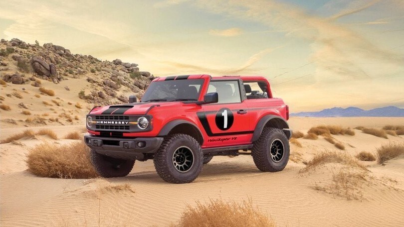 Ford Bronco Hennessey VelociRaptor, il tuning da V8 e 750 cavalli