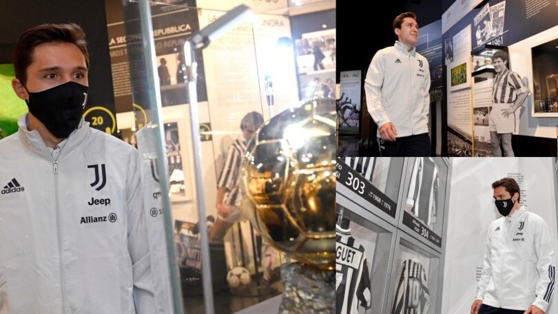 Chiesa, emozione Juve: visita al Museum!