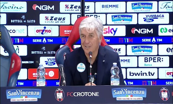Gasperini, stoccata aii giornalisti: "Quando sarete allenatori dell'Atalanta.."