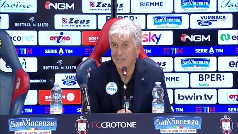 Gasperini, stoccata aii giornalisti: "Quando sarete allenatori dell'Atalanta.."