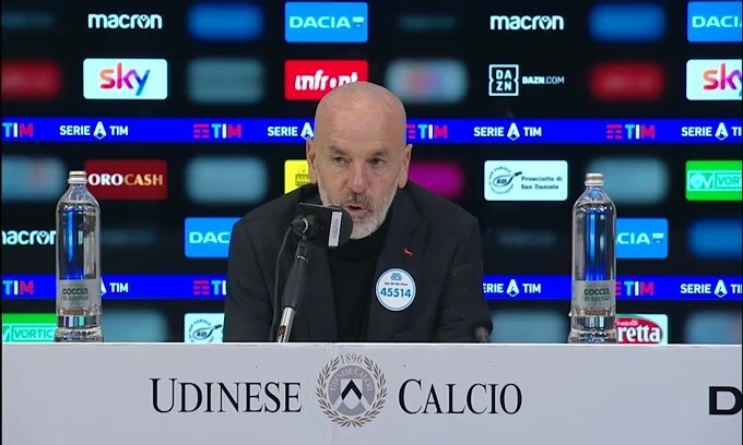 Pioli: "La classifica non va guardata in questo momento"