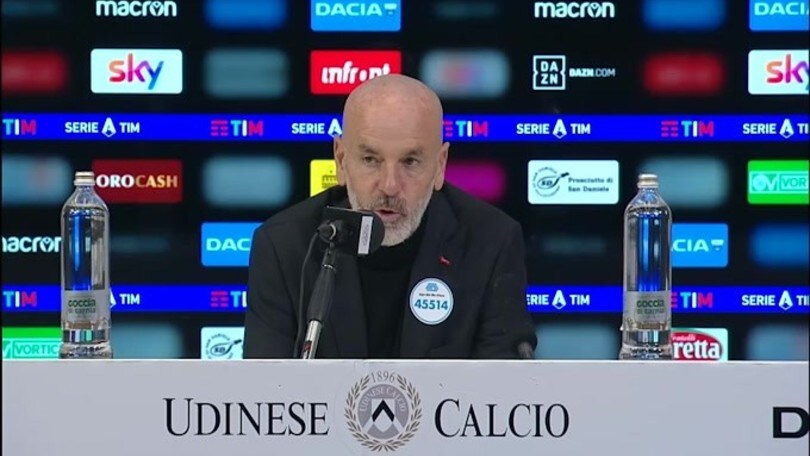 Pioli: "La classifica non va guardata in questo momento"