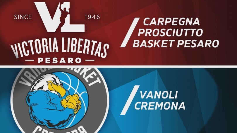 Carpegna Prosciutto Pesaro - Vanoli Basket Cremona 95-83