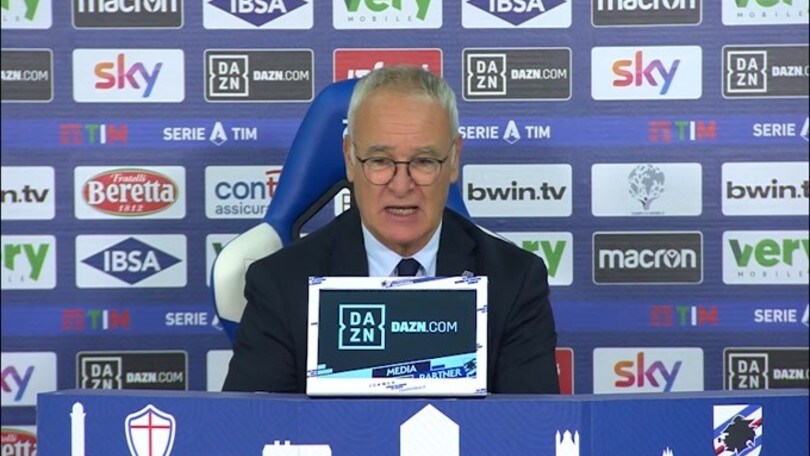 Ranieri: "Quando non si riesce a vincere, va bene non perdere"