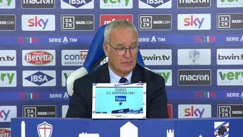 Ranieri: "Candreva? All'Inter faceva solo corse.."