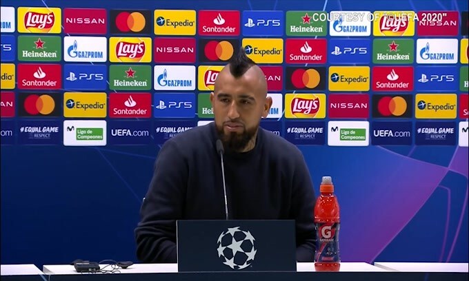 Vidal: "Voglio coronare il sogno di vincere la Champions"