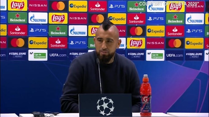 Vidal: "Voglio coronare il sogno di vincere la Champions"