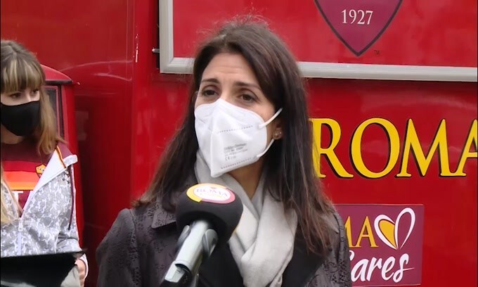 Virginia Raggi: "Grazie Roma per prenderti cura dei cittadini romani"