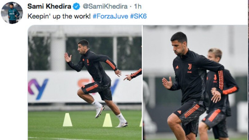 Khedira, fuori dalle liste ma sempre uno di loro: «Forza Juve»