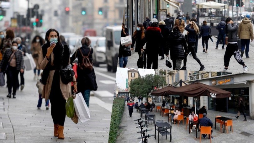 Coronavirus, a Milano lo shopping anticipa il nuovo Dpcm