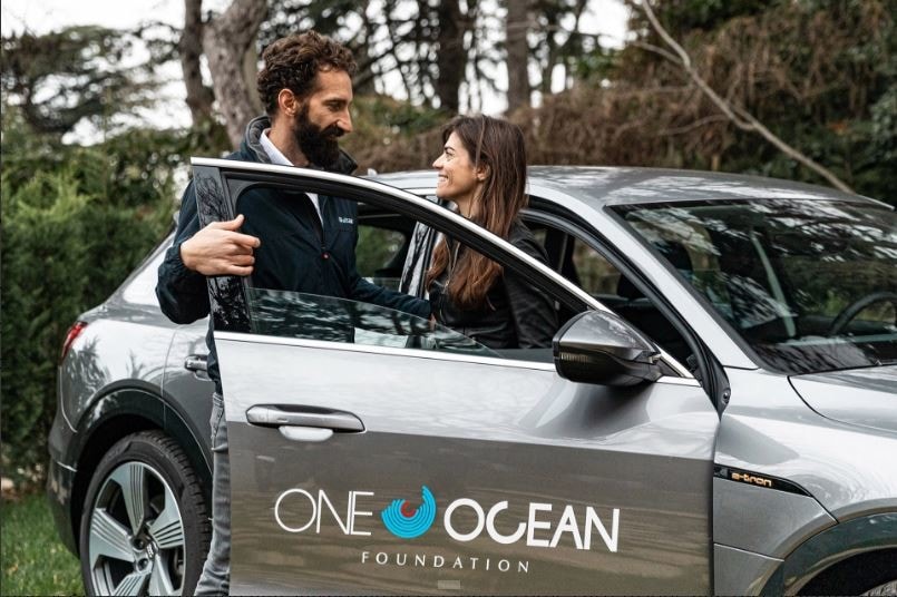 Audi e-Tron Sportback con Alex Bellini per One Ocean