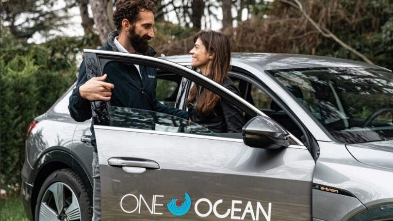 Audi e-Tron Sportback con Alex Bellini per One Ocean