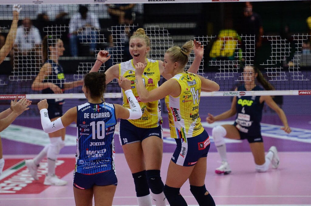 Imoco-Trento si giocherà lunedì 9 novembre