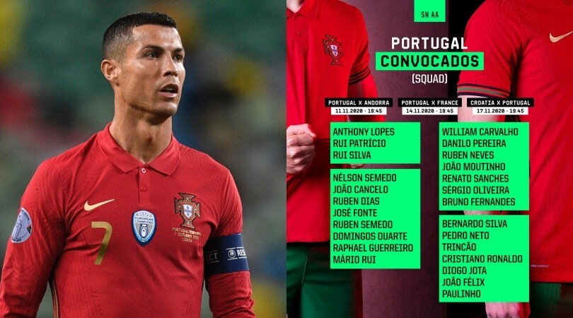 Juve, Cristiano Ronaldo convocato dal Portogallo