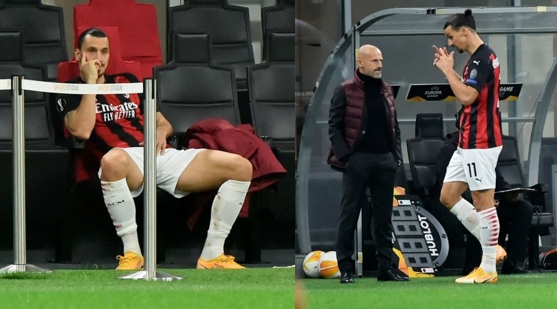 Pioli lo richiama in panchina, Ibrahimovic è una furia