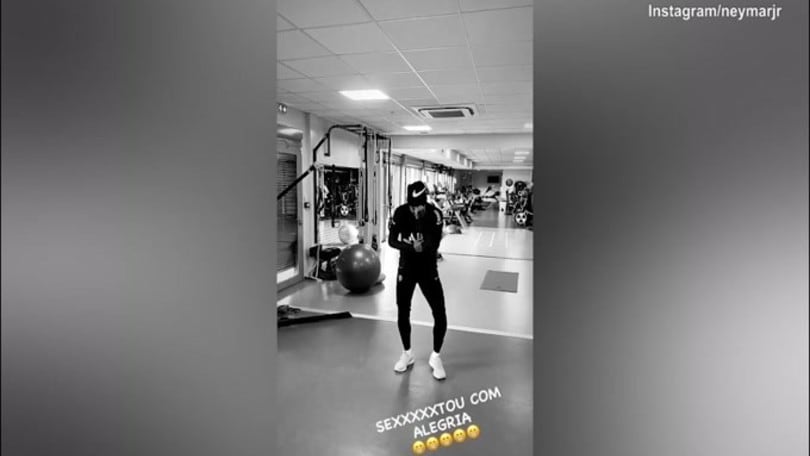 Neymar, allegria ed entusiasmo nonostante l'infortunio